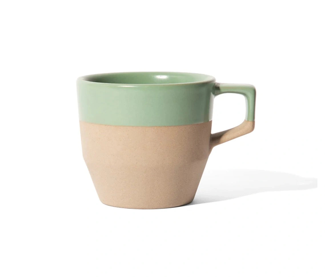 Two color coffee cup