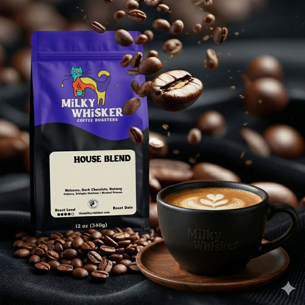 Buy Fresh Whole Bean House Blend Coffee Online in Montana