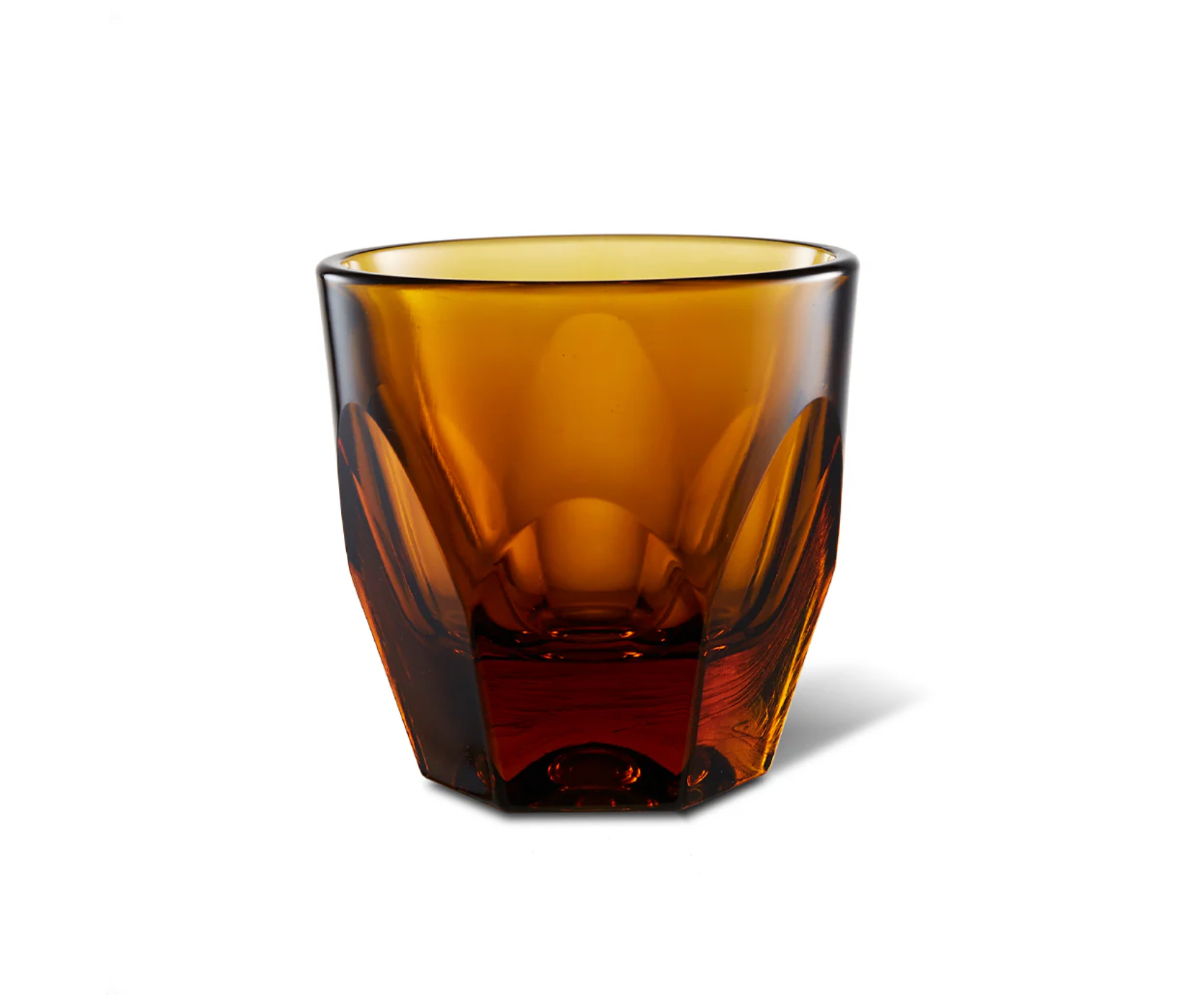 Vero Cappuccino Glass, Amber