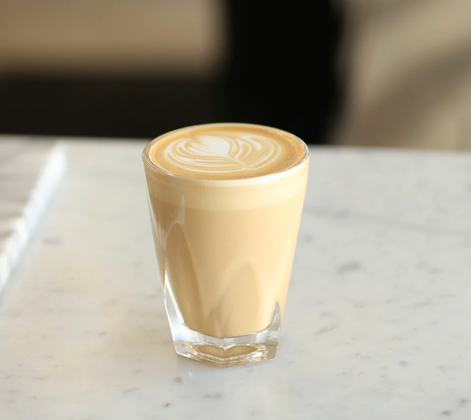 vero latte glass espresso drink